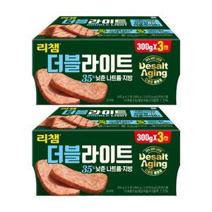 동원 리챔 더블라이트 300g, 3입, 2개 (총 6개)