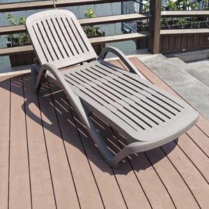 리조트 수영장 썬 베드 1p 야외 의자 물빠짐 태닝 썬텐 풀장