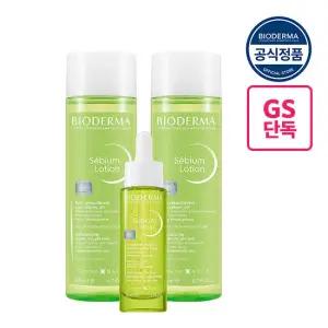 [GS단독][바이오더마] 세비엄 트 러블피지 케어 세트 (토너 200mlx2+세럼 30ml)