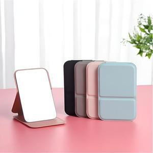 접이식 휴대용 거울 3단 각도조절 손거울 스탠드 미니거울