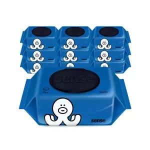 센스 오키 대용량 대용량 물티슈 캡형 100매 10입