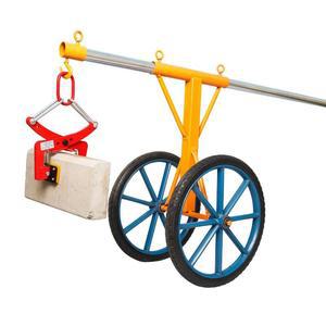 돌나르는 카트 집게 연석 보강토 운반 수레 크레인 이륜