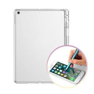 [셀러허브 1]아이패드 미니 4 호환 펜슬수납 투명 케이스+터치펜+펜파우치