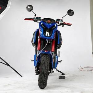 luyuan Motorcycle최신 새로운 에너지 리튬 배터리 고속 1500W 60V 강력한 레이싱 전기 오토바이 성인 D
