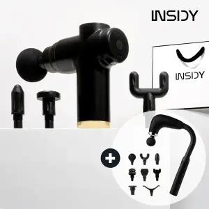 [인사이디]커브 효도손 마사지기 IMG-3 + 미니 마사지건 IMG-10 안마기 세트