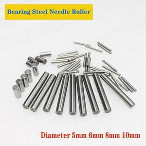 5-50pcs Bearing Steel Hard Shaft Roller Dia 5mm Solid Cylindrical Pin Fixing Positioning
