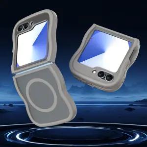 최신 귀여운 갤럭시 Z플립 케이스 웨이브 범퍼 맥세이프 / 핸드폰케이스 지플립6 5 4 3