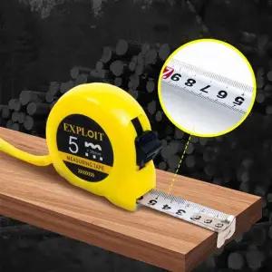 5M 자동줄자 간편 길이측정 오토락 잠금 벨트고리 미니줄자 휴대용줄자 양면줄자 원터치줄자