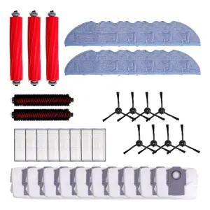 호환 로보락 S7 Max Ultra 소모품 부품 물걸레 더스트백 필터 브러쉬 리필 패키지