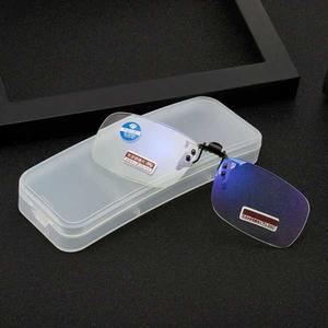 클립 온 돋보기 클립형 연령대 쓰는 안경 겹쳐 간편