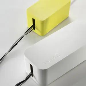 케이블플러스 미니 멀티탭 정리함 - 다기능 전선 정리 충전기/보관함/케이블/전기선/보관/선정리/책상/가정