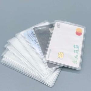 투명 카드집 pvc 비닐 신용카드케이스 포장커버