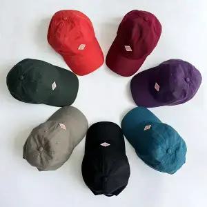 단톤(DANTON) 6패널 로고 캡 모자 패브릭(면) 소재 7종