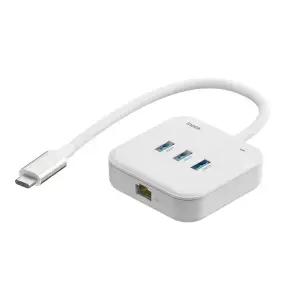 아이노트 CH60P C타입 이더넷 랜포트 4K 60Hz 멀티 허브 6in1 손바닥 사이즈