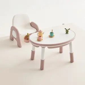 리바트 세계가구 피노 토들러 높이조절 멀티 테이블+멀티 의자 세트