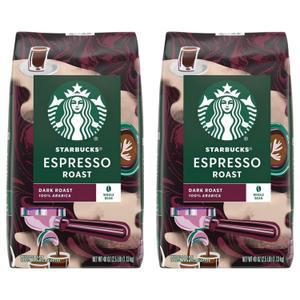 스타벅스 에스프레소 로스트 커피 원두 - 홀빈(분쇄안함) x 1.13kg x 2개