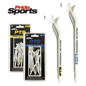 프라이드스포츠 PTS 오프셋 플라스틱 골프티 10개입 (69,83mm) (정품)