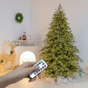 (2000구)LED 크리스마스트리전구 250cm기본형 연결용 지네전구 트리조명 꾸미기 만들기