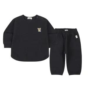 [캉골키즈](대전신세계)[베이비] 루 심볼 세트웨어 RC 0902 차콜 (ARCCSE09020CH)