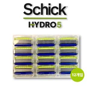 쉬크 하이드로5 컴포트 리필용 면도날 12개 코스트코