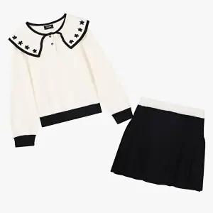 [셀러허브 1][셀덴] 플라워카라니트세트_EDSV23T04