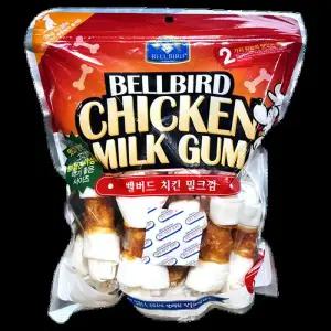 벨버드 치킨밀크껌 1kg x 1개 미디엄