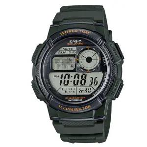 카시오 시계 AE-1000W-3A 남성용 손목시계 우레탄밴드 군인시계 CASIO 정품