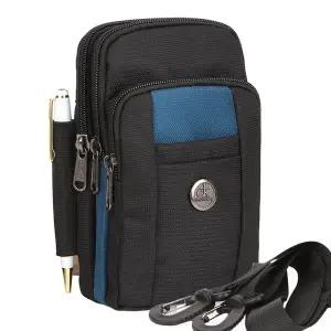 [크리스찬케리] 4단 크로스백 남녀공용 외출용 폰수납용 등산 여행 보조 가방