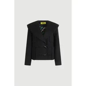 [럭키슈에뜨](강남점)[25/FW신상]LQCAW25200 세일러 카라 울 코트 [럭키슈에뜨][온라인전용]