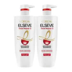 로레알파리 토탈리페어5 샴푸 620ml 2개