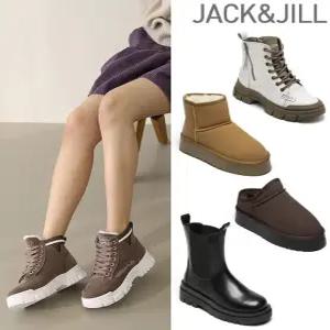 [잭앤질]잭앤질 슈즈 겨울신상 균일가 5종택1털부츠워커부츠털안감스니커즈