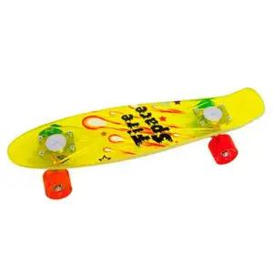 보드 스케이트보드 롤러보드 옐로우 스케이트 파이어