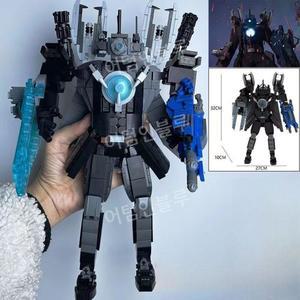 타이탄카메라맨 업그레이드 타카맨 레고호환 타이탄 강화TV킹 블럭 카메라맨 드래곤 드릴