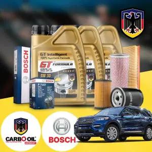 포드 익스플로러 (5세대)2.3T(15~18) 가솔린 카보 GT 프리미엄 5W30 C2 C3 엔진오일필터세트 6리터