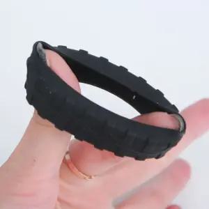 고급형 실리콘 캐리어 바퀴 커버 블랙/휠커버/바퀴커버/보호/의자/여행용/보호대/바퀴덮개/보호커버/바퀴카