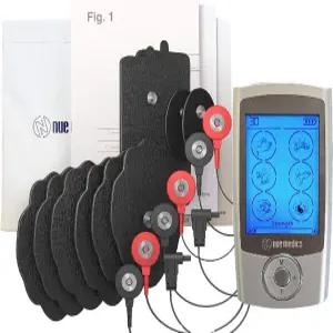 NueMedics TENS EMS Unit Pro 충전식 배터리 근육 자극기 24 모드