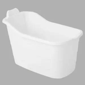 코멧 홈 스파 테라피 이동식 반신욕조 베이직(목받침 포함)