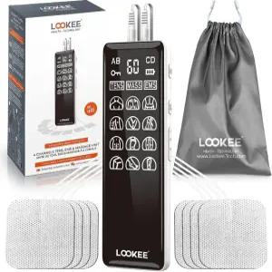 LOOKEE 4채널 TENS 유닛 근육 자극기