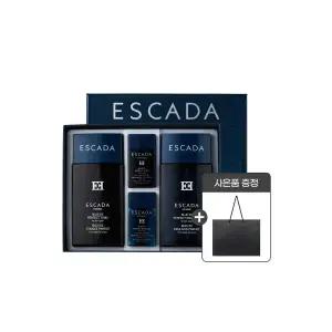 에스까다 옴므 퍼펙트 블루 EX 2종 세트+쇼핑백 남성화장품 스킨 로션 선물 세트