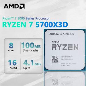팬이 없는 AMD 새로운 Ryzen 7 5700X3D R7 C 프로세서