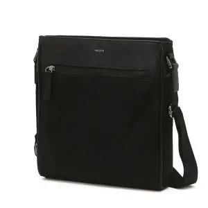 [헤지스](대구신세계)[선물추천]블랙 가죽배색 크로스백 HJBA5F916BK