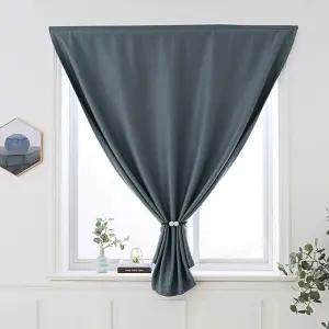 붙이는 암막 커튼 120x150cm 찍찍이 창문 방풍 가림막