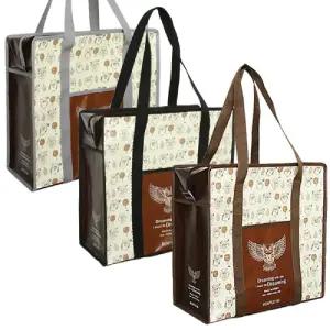 벤틀리엠 부엉이 타포린백 400x180x370/가방/타포린/백/쇼핑백/선물/대형/포장/다용도/고급/선물용
