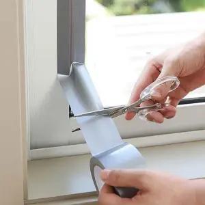 (5개) 방한 방풍 테이프 소음 차단 문풍지 뽁뽁이/막이/방문틈/창문/도어/방문/창틈새/문틈/틈막이/외풍