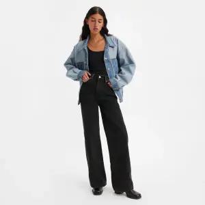 갤러리아 여성 립케이지 와이드 레그 진(A6081-0001)