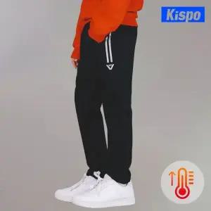 [키스포] 시그니쳐기모팬츠_네이비