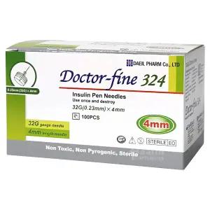 대일제약 닥터파인 324 펜니들 32G 4mm (박스만파손_30.05.31까지)100개입/멸균주사침 주사바늘 의료기기