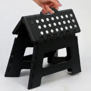 간이용의자 줄서기 의자 플라스틱 간의 접히는 22cm