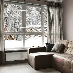 지퍼형방풍막 비닐 대형 방한 창문 커튼 EVA투명 외풍 베란다 바람막이tji495