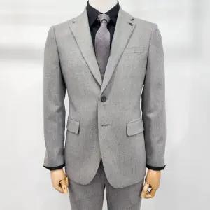 [파렌하이트]추동 모 100 스판 정장 세트 베이지멜란지